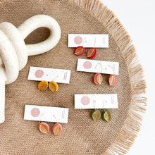 Load image into Gallery viewer, Gold Leaf Hoops
