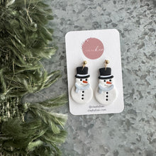 Load image into Gallery viewer, Snowman Dangles

