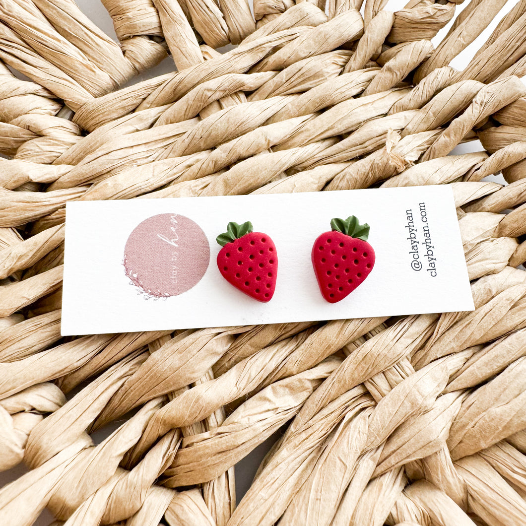 Strawberry Studs