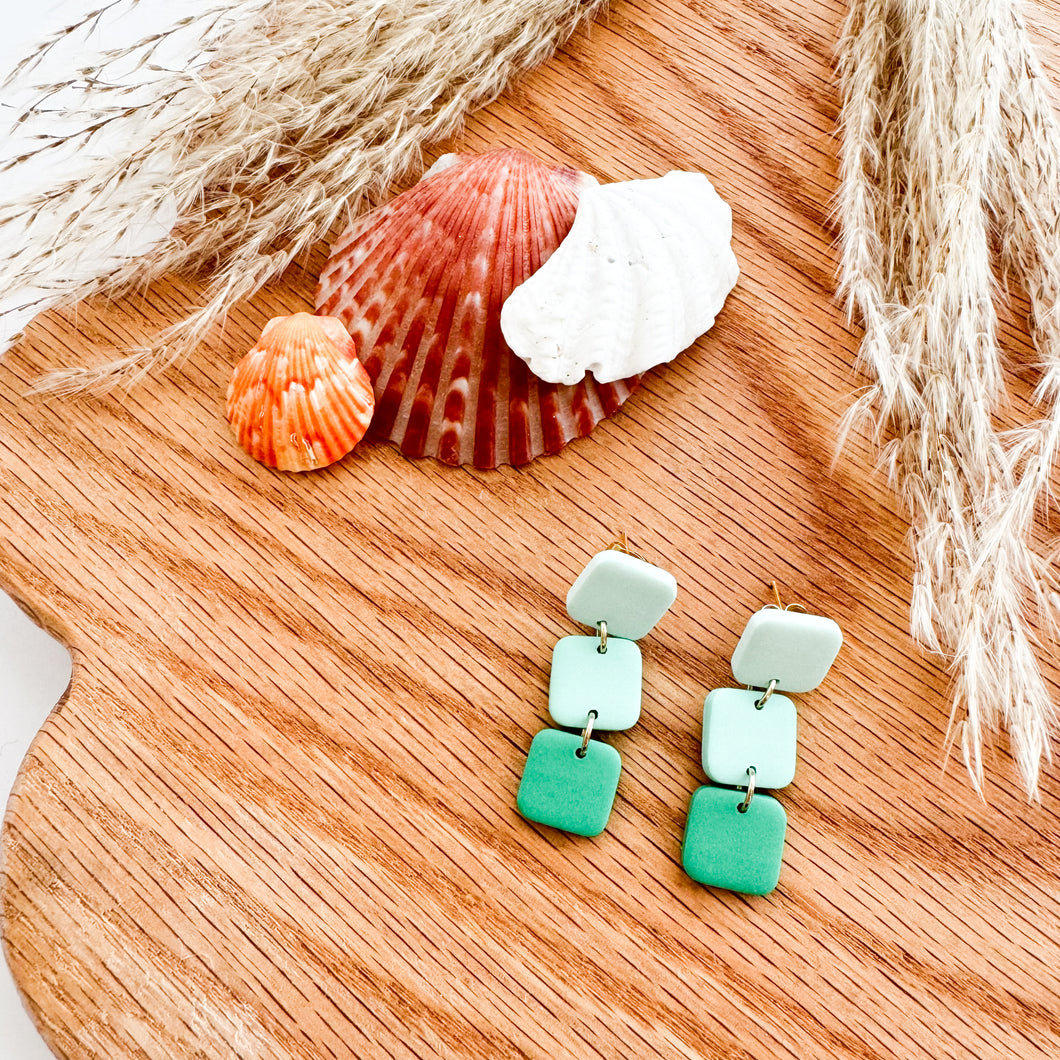 Sea Glass Dangles