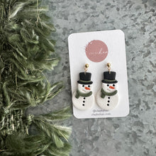 Load image into Gallery viewer, Snowman Dangles
